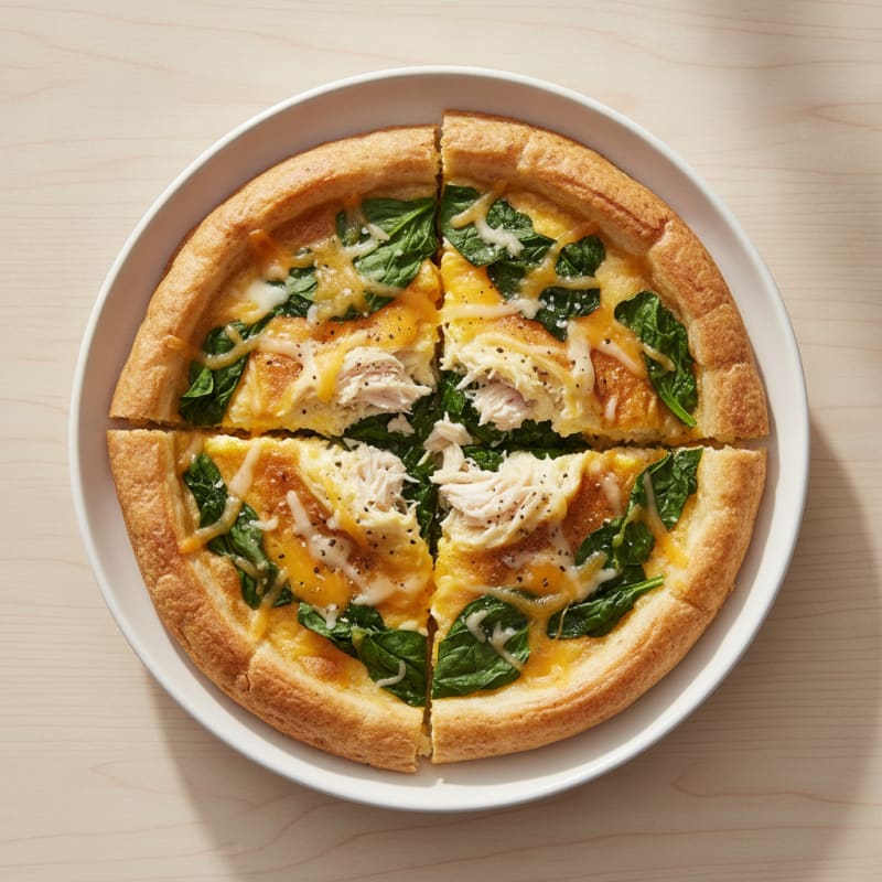 Baked Egg and Cheese Tortilla