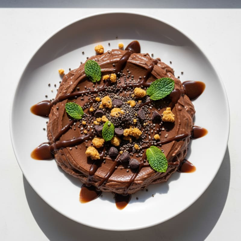 Silky Chocolate Protein Pudding