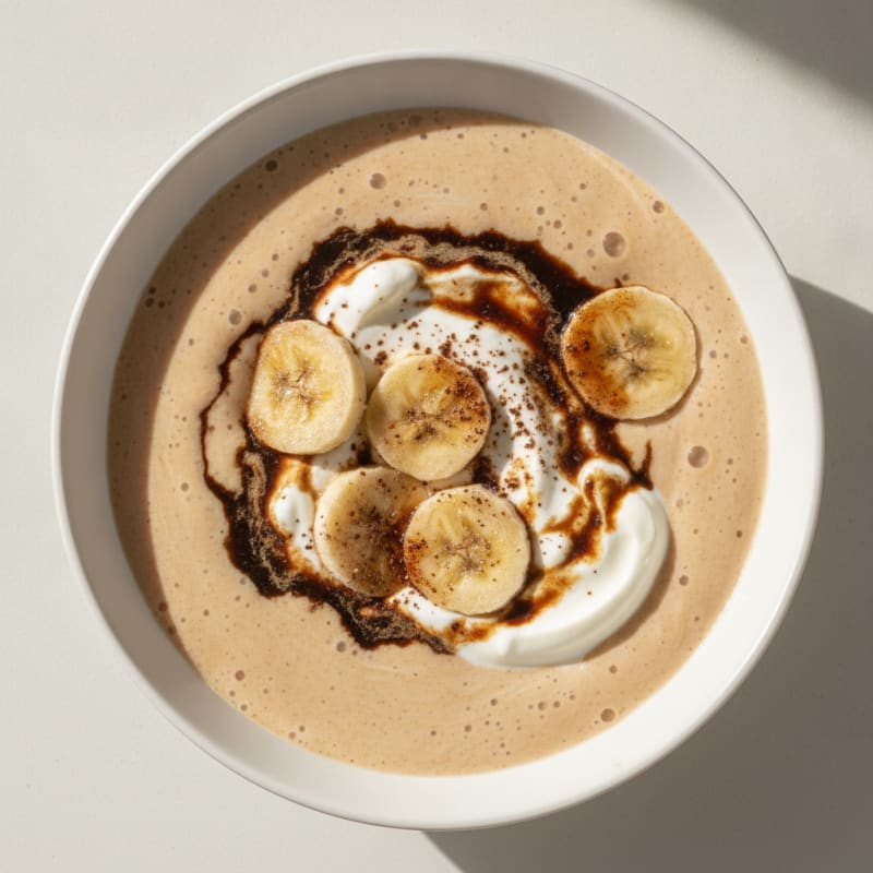 Protein Oat Milk Shake with Coffee
