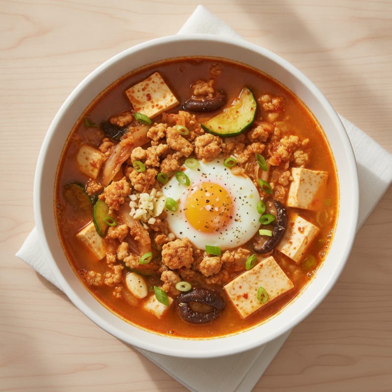 Korean Kimchi Tofu Stew