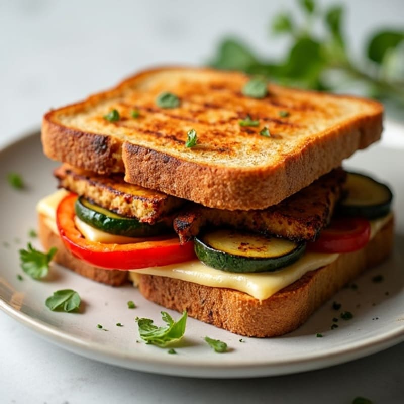 Hearty Grilled Vegetable Sandwich