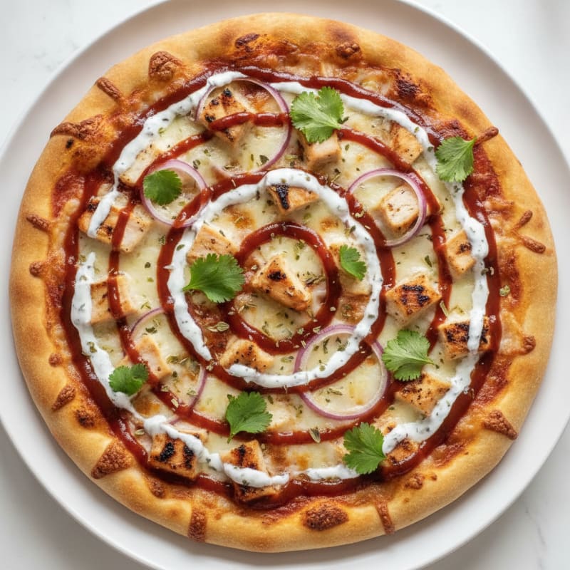 BBQ Ranch Chicken Pizza
