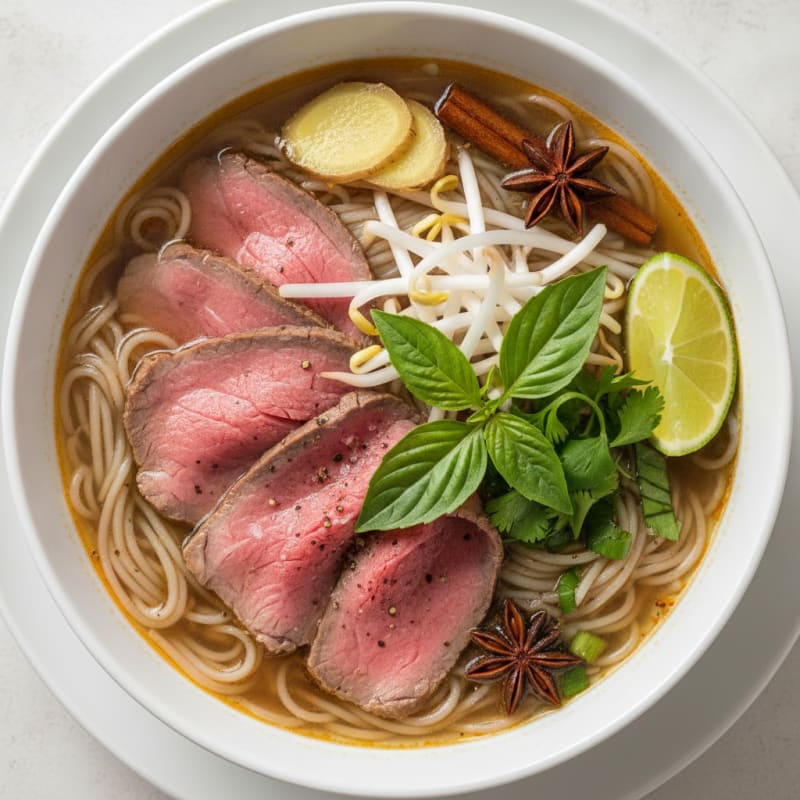 Beef Pho Noodle Soup