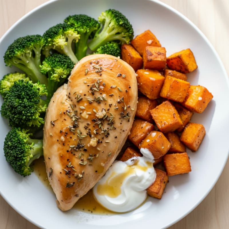 Tender Slow-Cooked Herb Chicken Breast