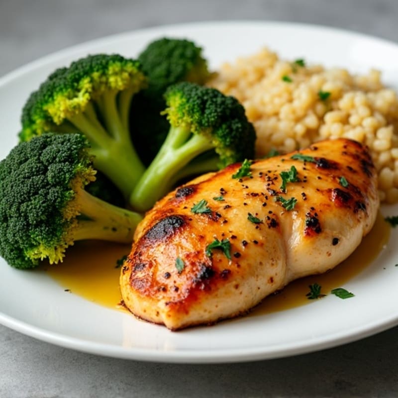 Sheet Pan Roasted Chicken and Crispy Broccoli