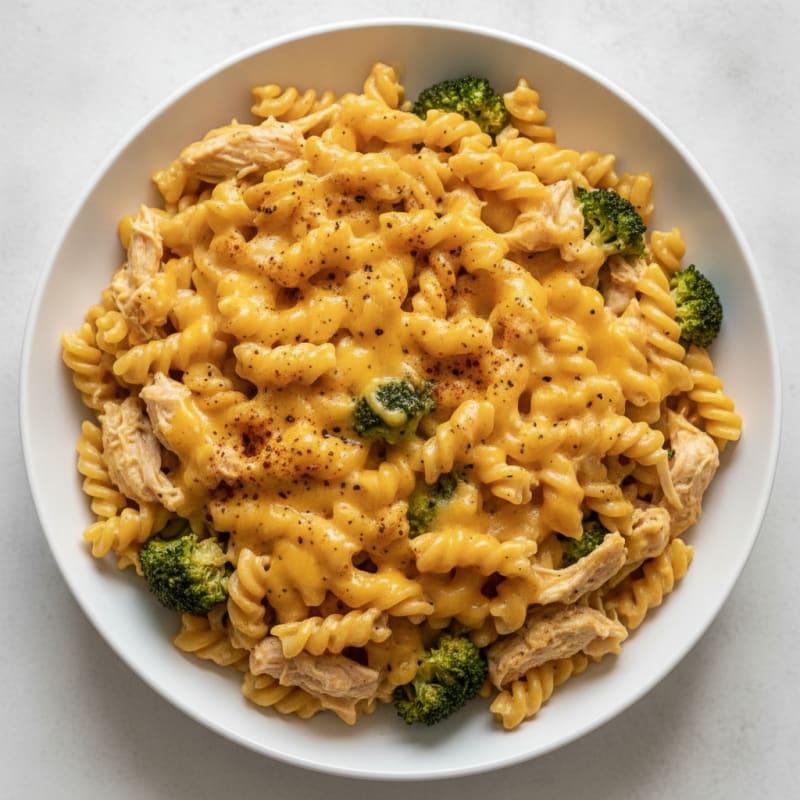 High-Protein Baked Macaroni and Cheese