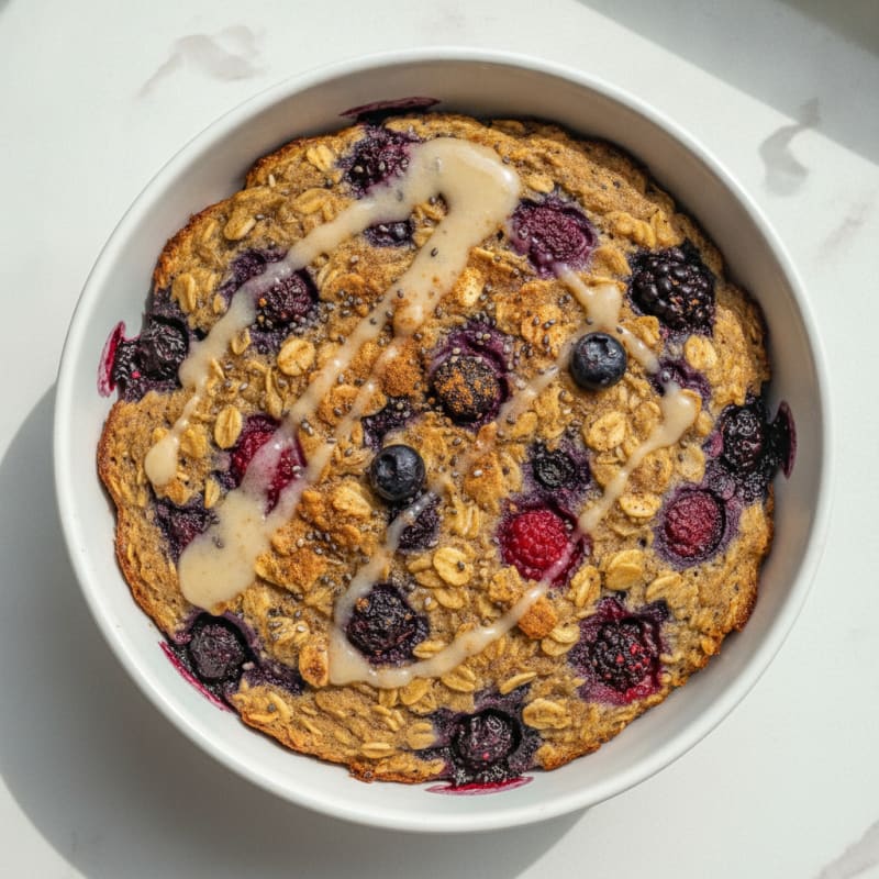 Baked Berry Oatmeal