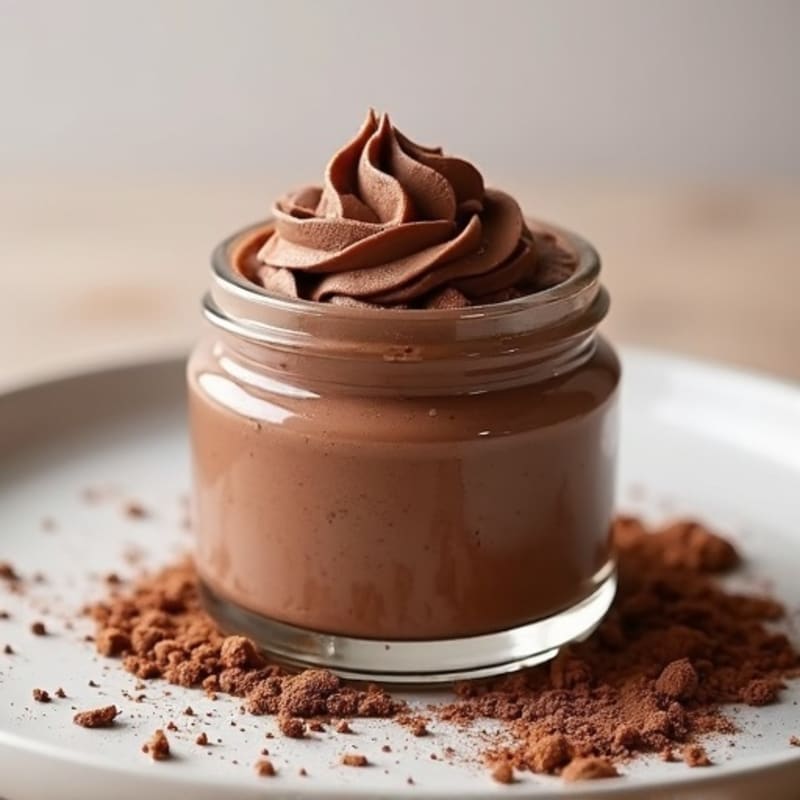 Creamy Chocolate Protein Mousse
