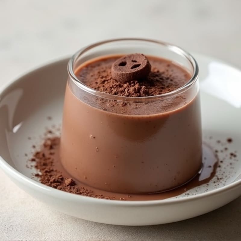 Silky Chocolate Protein Pudding