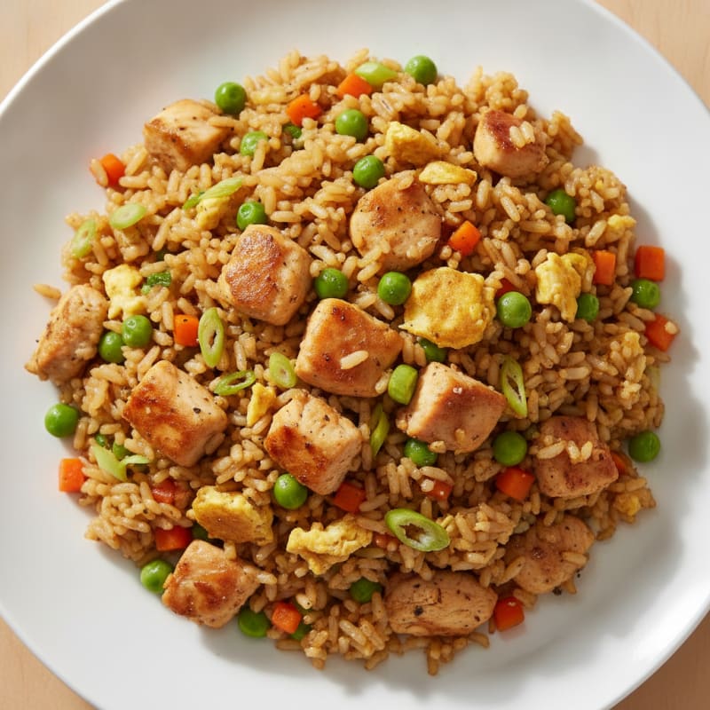 Savory Chicken and Egg Fried Rice