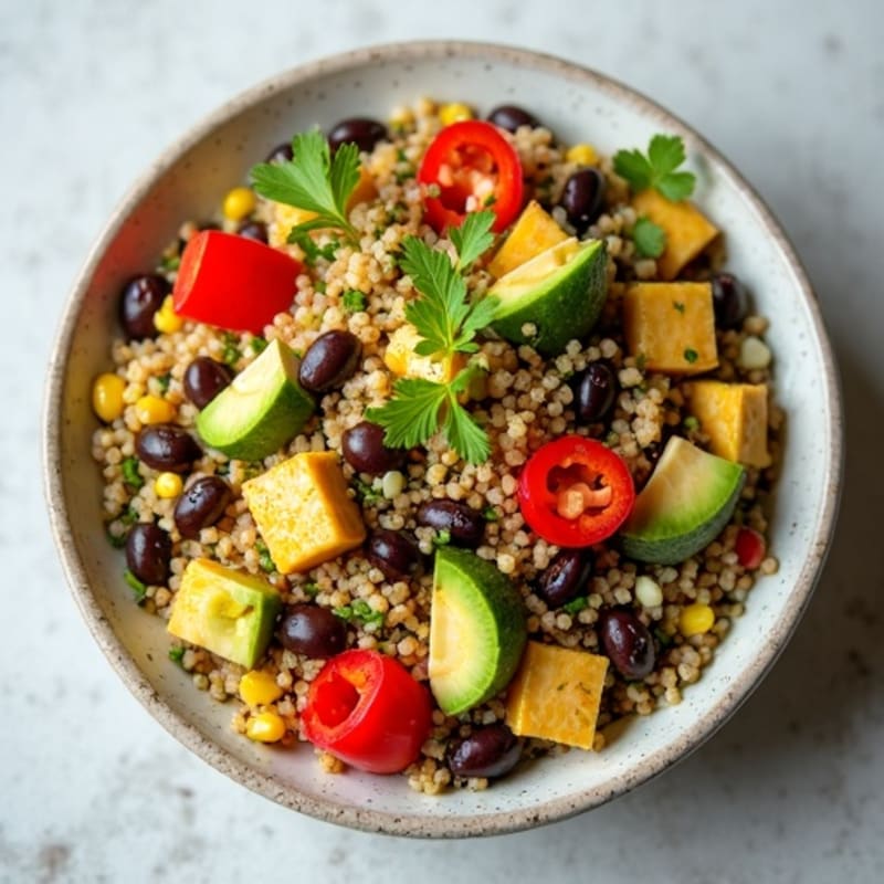 Vibrant Quinoa Black Bean Salad