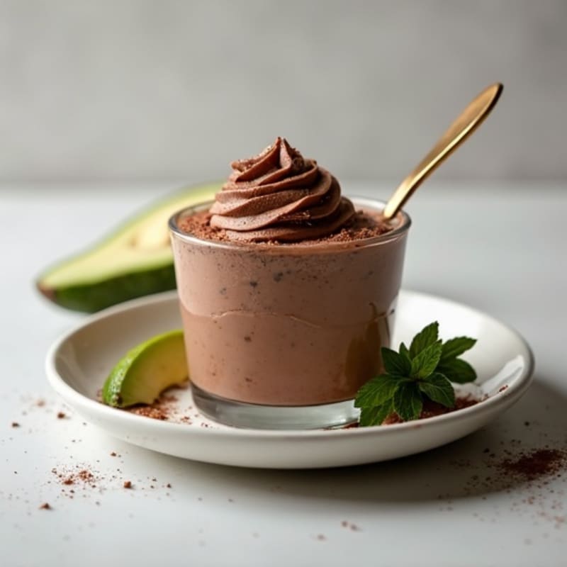 Creamy Avocado Chocolate Mousse