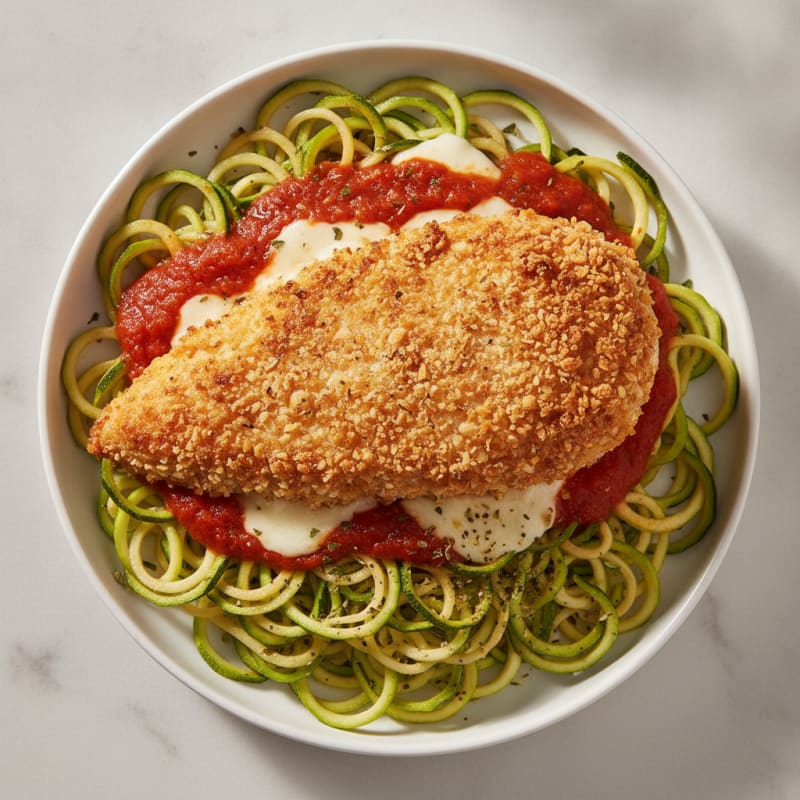 Baked Chicken Parmesan with Marinara