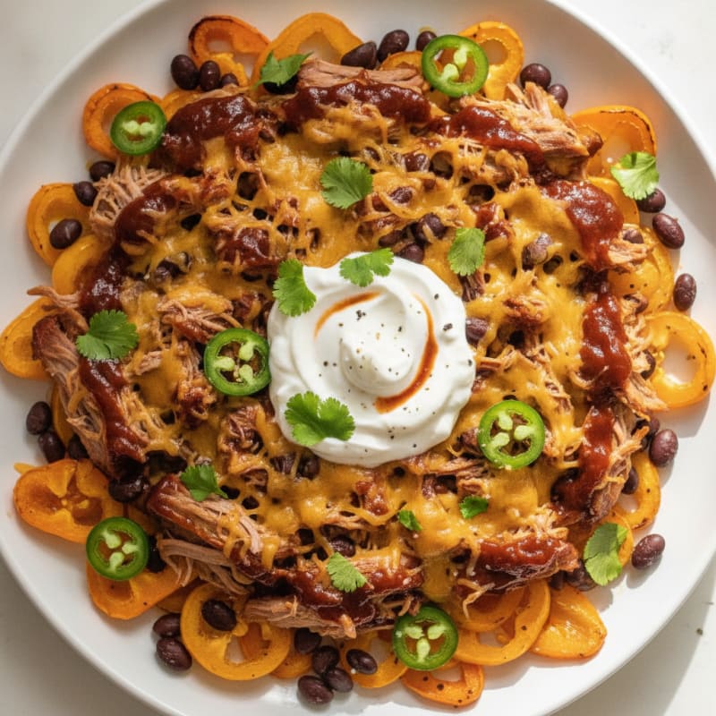 BBQ Pulled Pork Nachos