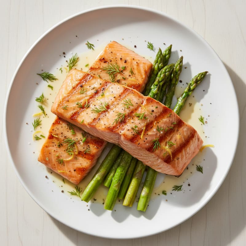 Lemon Herb Grilled Salmon
