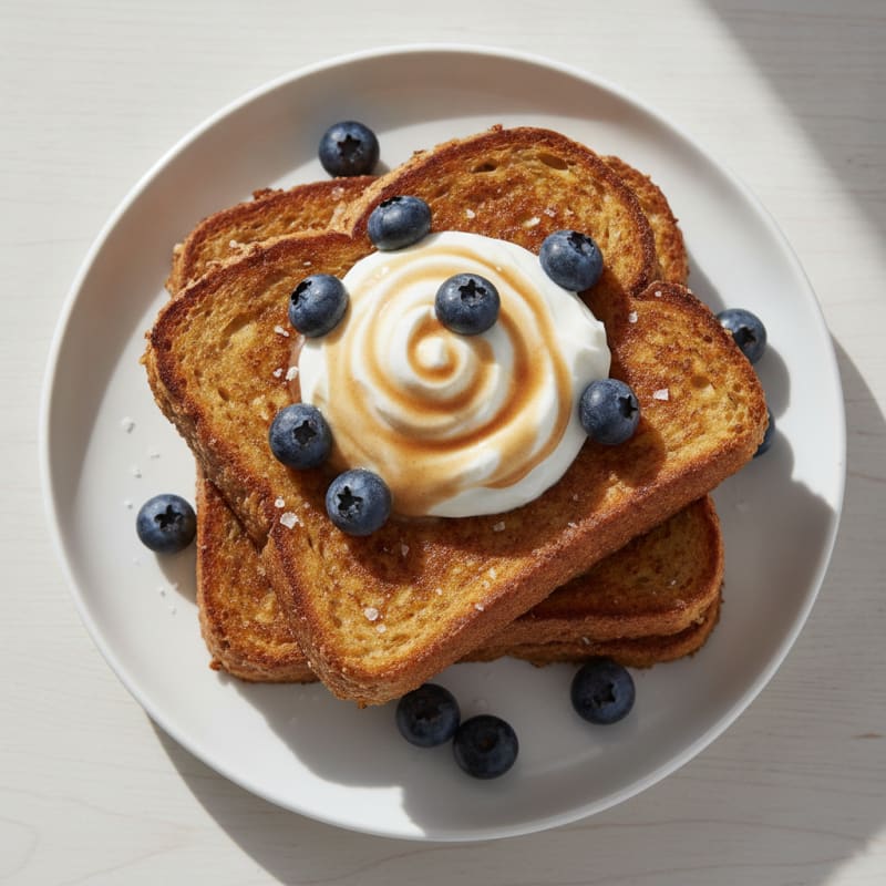 Vanilla-Cinnamon Protein French Toast