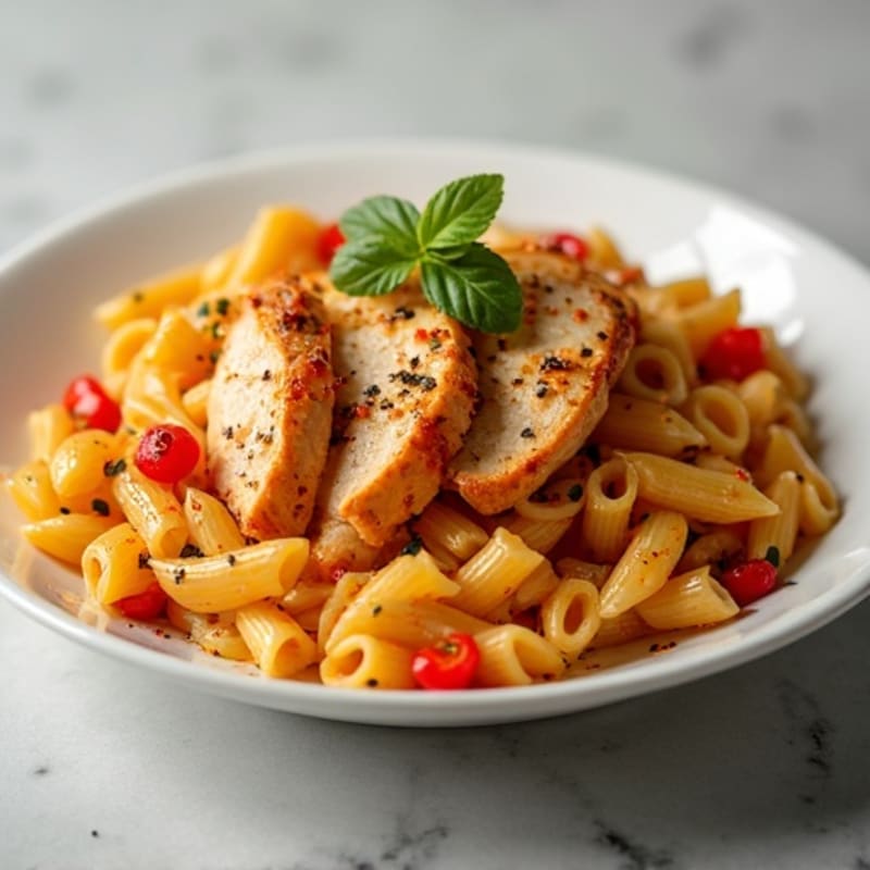 Creamy Spicy Cajun Chicken Pasta