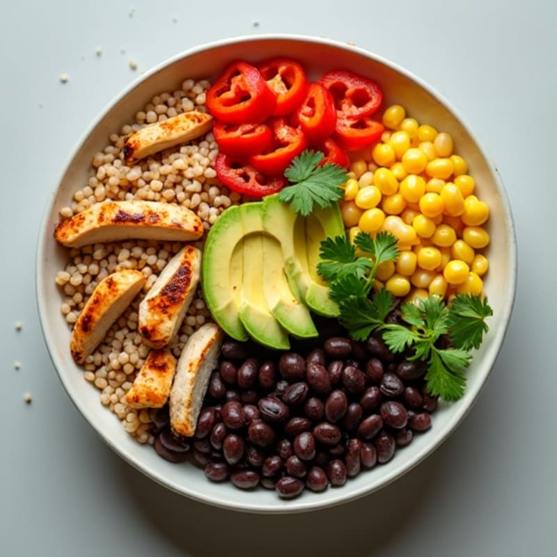 Hearty Black Bean Burrito Bowl