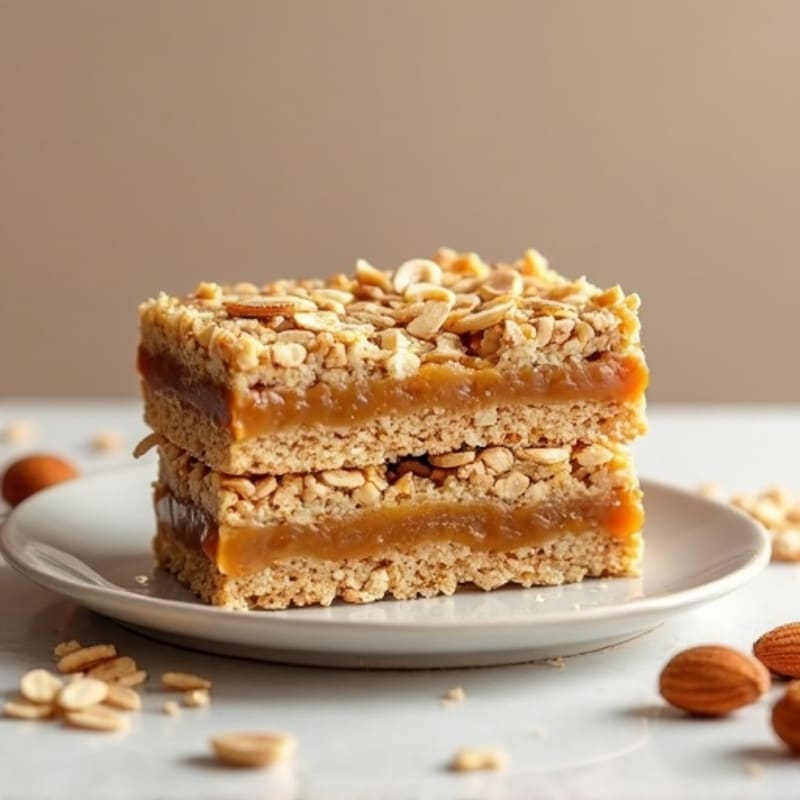 Honey Almond Layered Protein Bars