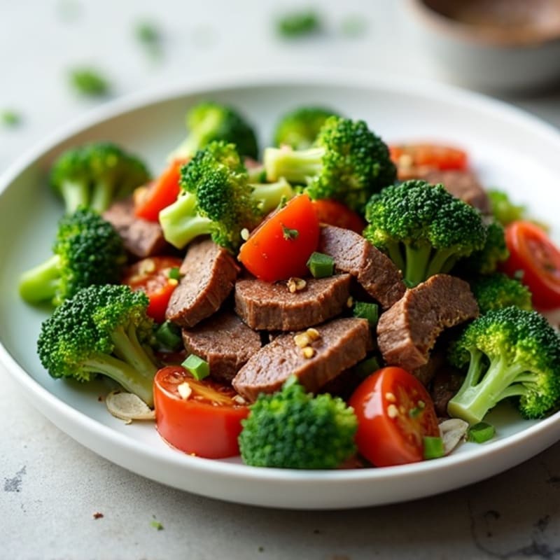 Ginger-Garlic Beef and Broccoli Stir-Fry