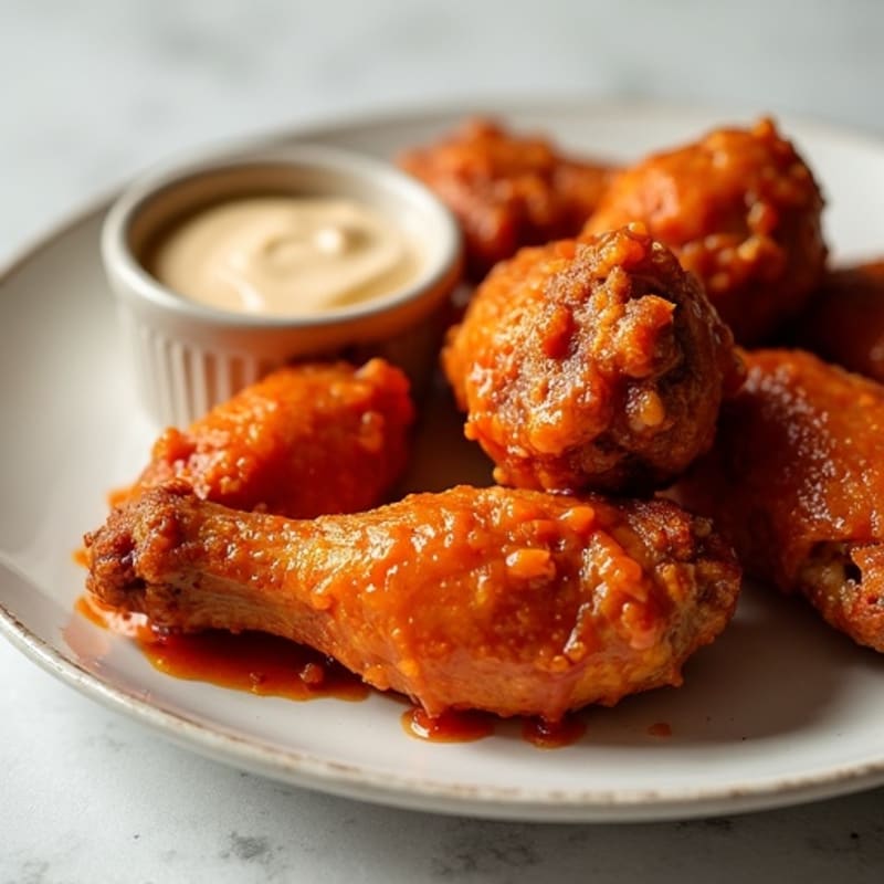Crispy Baked Buffalo Chicken Wings