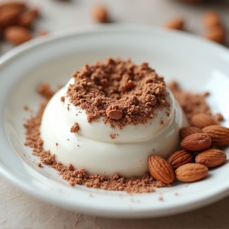 Creamy Greek Yogurt with Chocolate Protein and Almond Butter