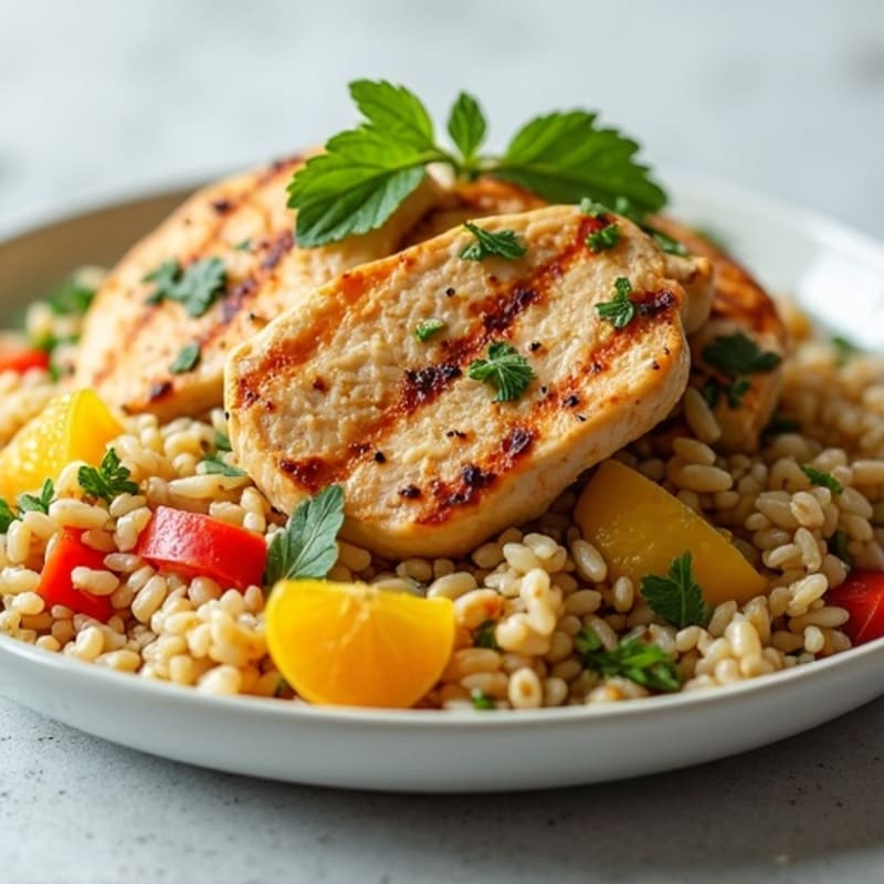 Fresh Herb-Citrus Rice Pilaf with Toasted Pine Nuts
