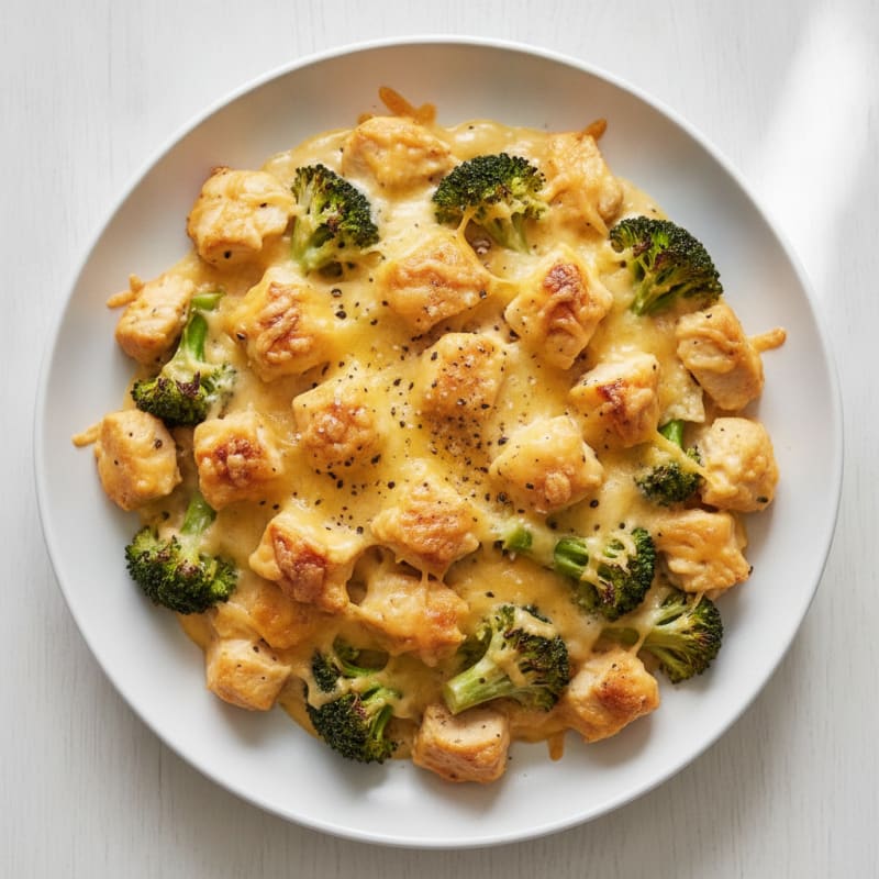 Cheesy Chicken and Broccoli Bake