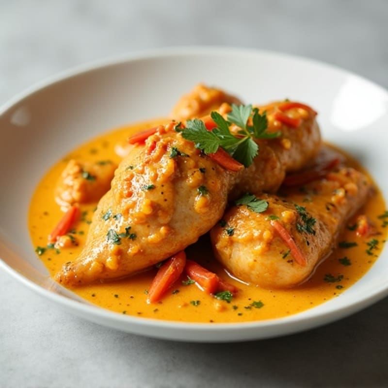 Creamy Coconut-Spiced Butter Chicken