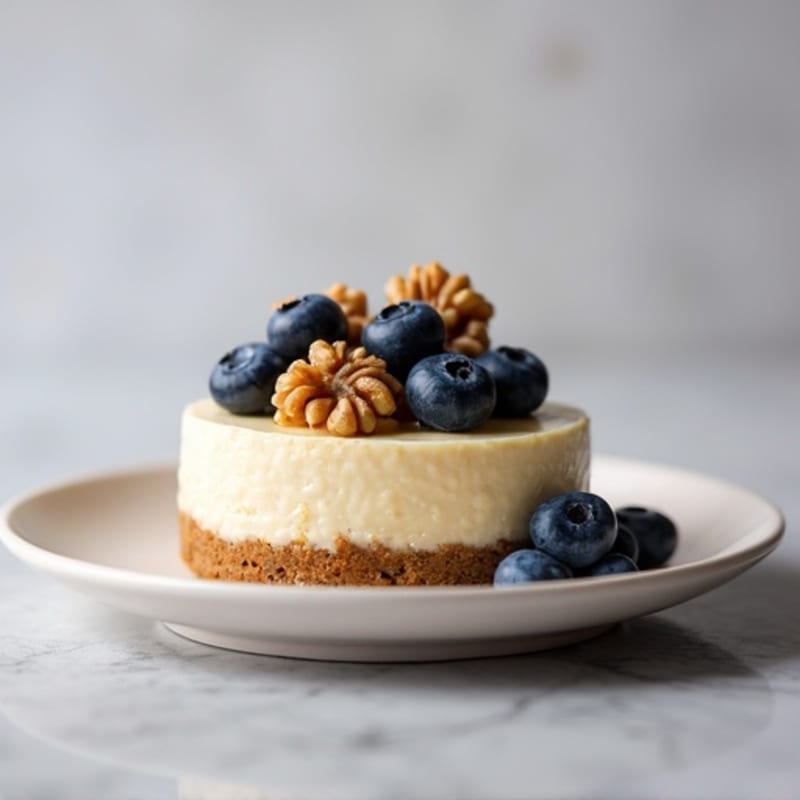 Creamy Greek Yogurt Protein Cheesecake