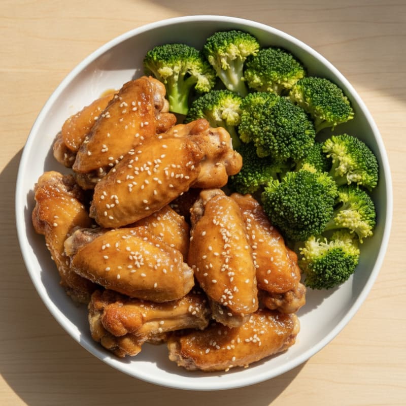 Honey-Glazed Chicken Wings