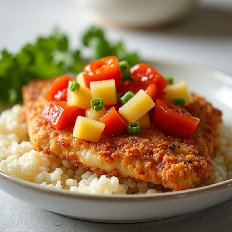 Crispy Baked Sweet and Sour Chicken