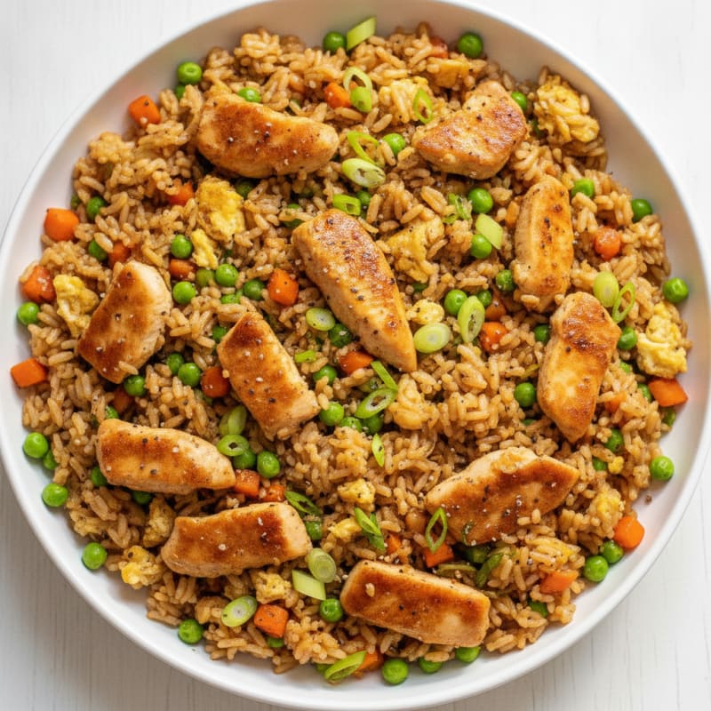 Chicken Fried Rice Skillet