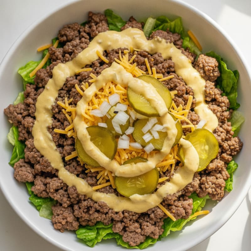 Big Mac Inspired Protein Power Bowl