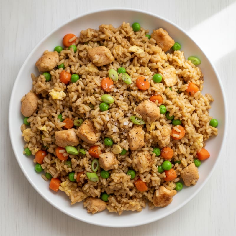 Chicken and Vegetable Fried Rice