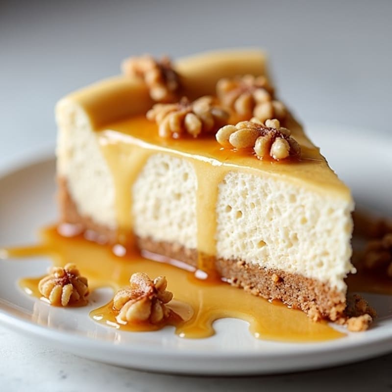 Creamy Greek Yogurt Protein Cheesecake