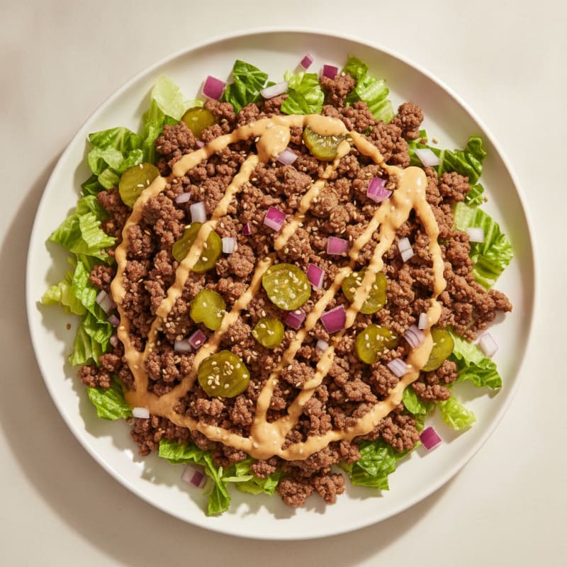 Big Mac Protein Bowl