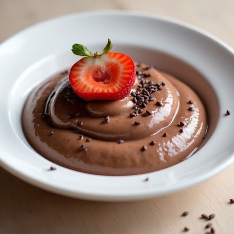Silky Chocolate Protein Pudding