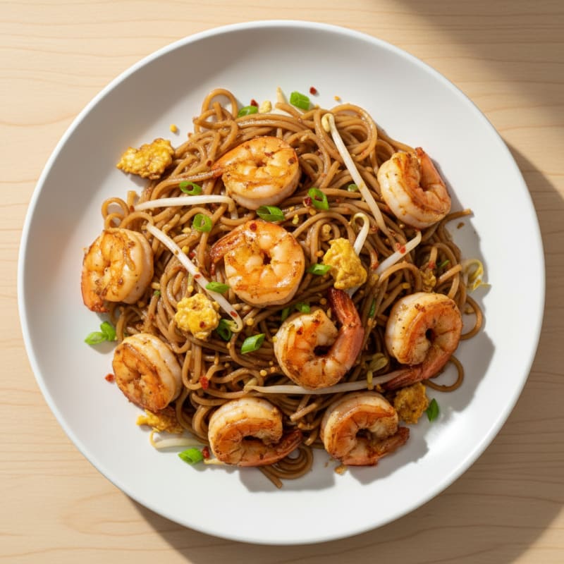 Shrimp Pad Thai Noodles