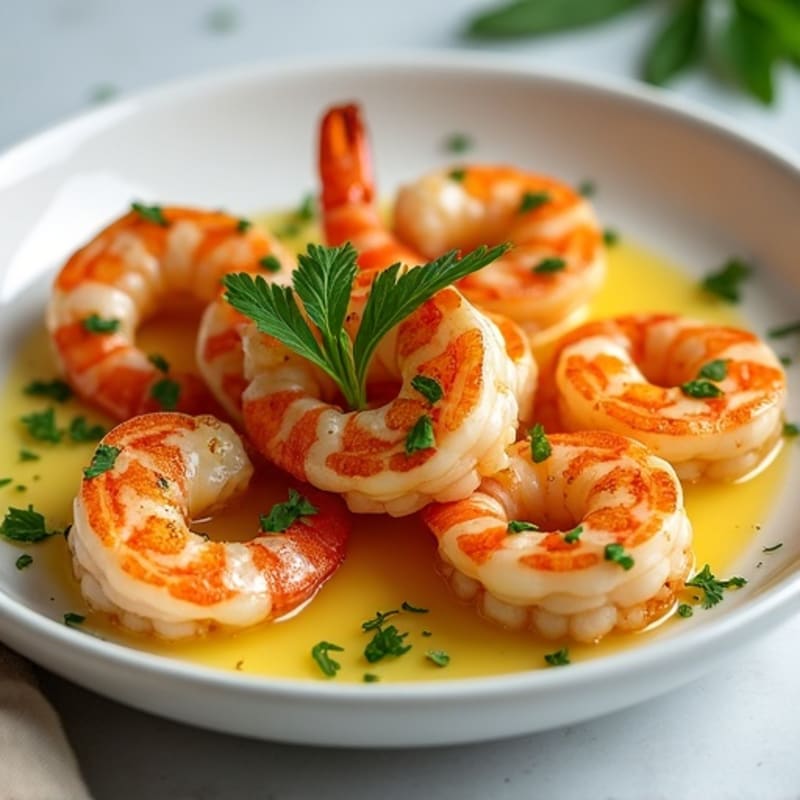 Pan-Seared Garlic Butter Shrimp with Fresh Herbs