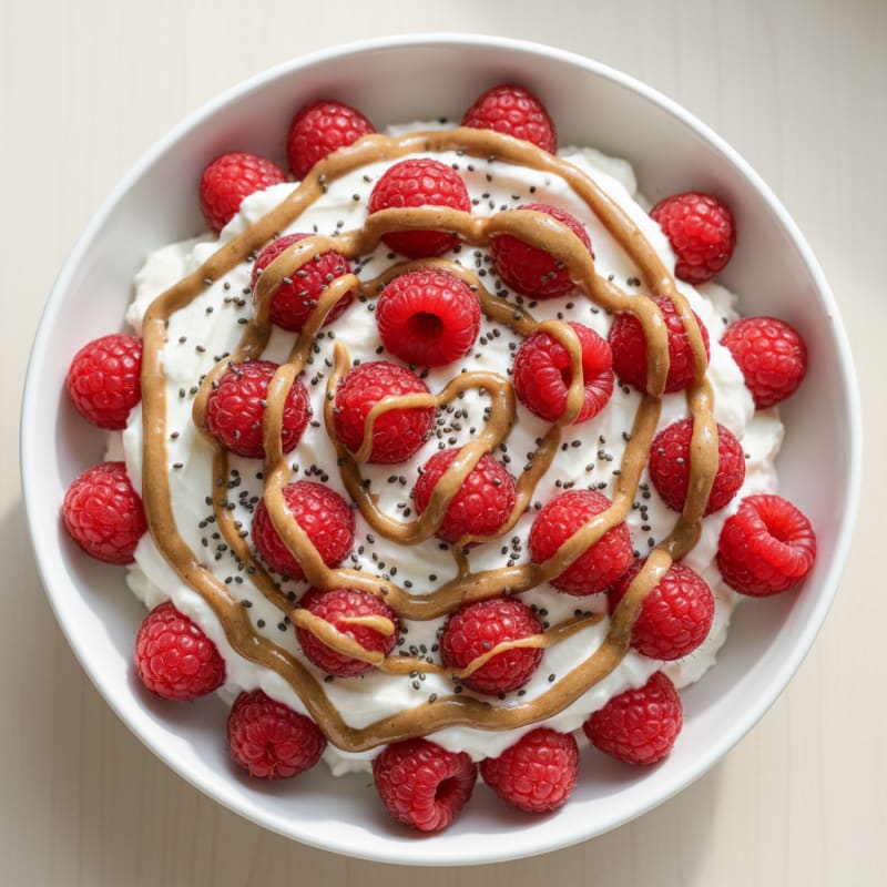 Creamy Greek Yogurt Protein Parfait with Almond Butter