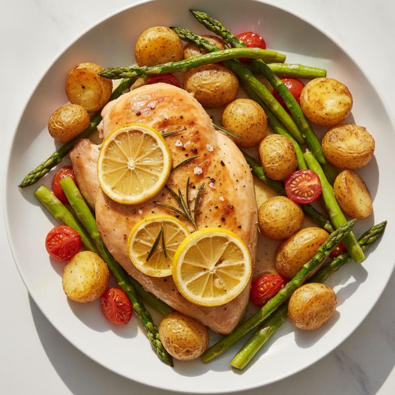 Lemon Herb Roasted Chicken