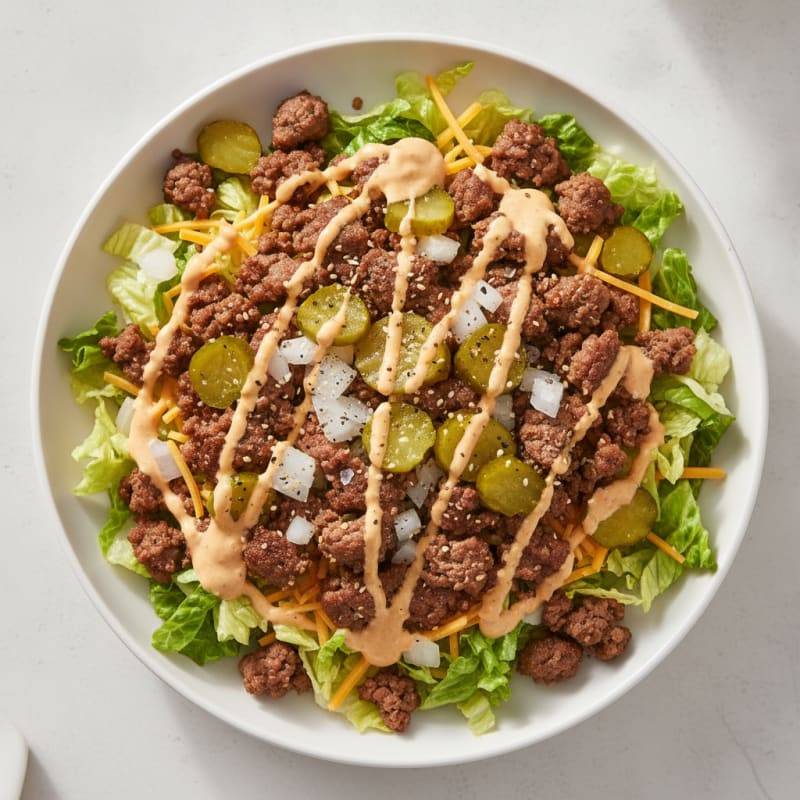 Big Mac Protein Bowl