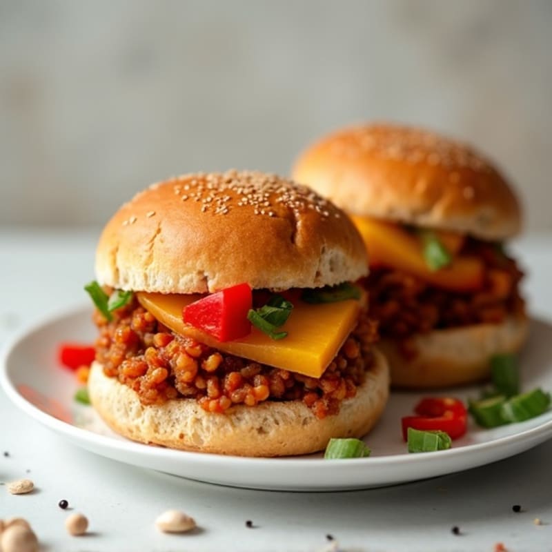 Lean Turkey & Lentil Sloppy Joe Sliders