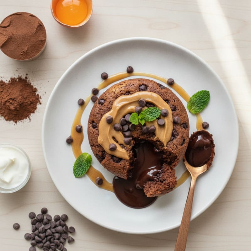Chocolate Protein Mug Cake