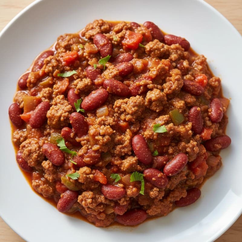 Tender Smoky Beef Chili with Beans