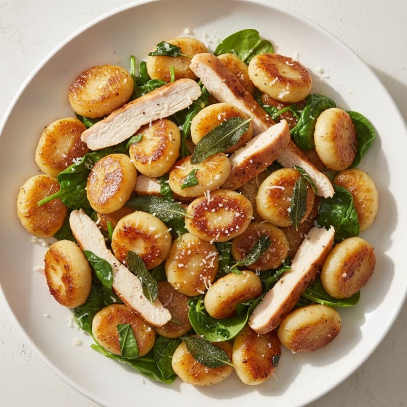 Creamy Ricotta Gnocchi with Sage Butter