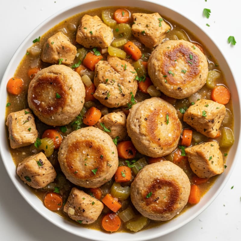 Homestyle Chicken and Herb Dumplings