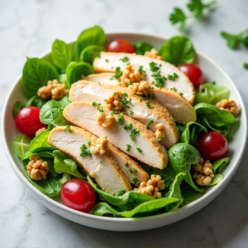 Creamy Fresh Herb Chicken Salad