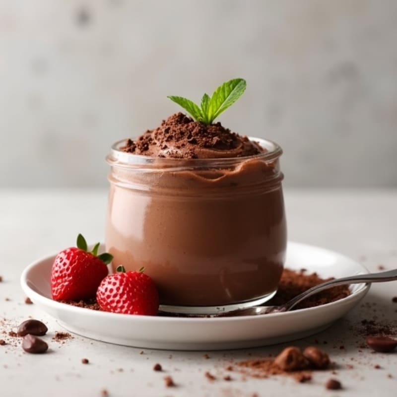 Silky Rich Chocolate Protein Mousse